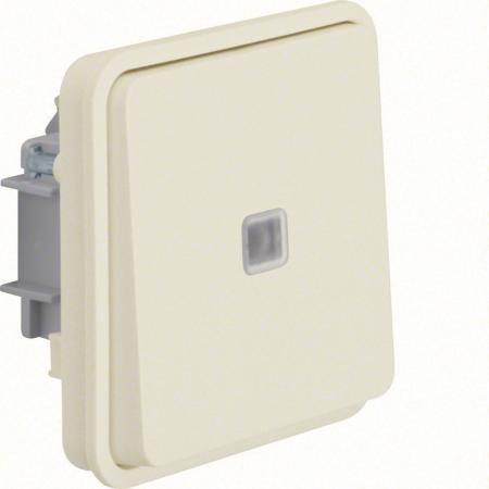 Hager Taster-Einsatz m Wippe bel Wechsl W.1 pw