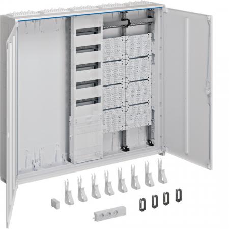 Hager Systemschrank, Multimedia, univers Z, SKII, IP44, VF-5rh/APZ, 5-feldig