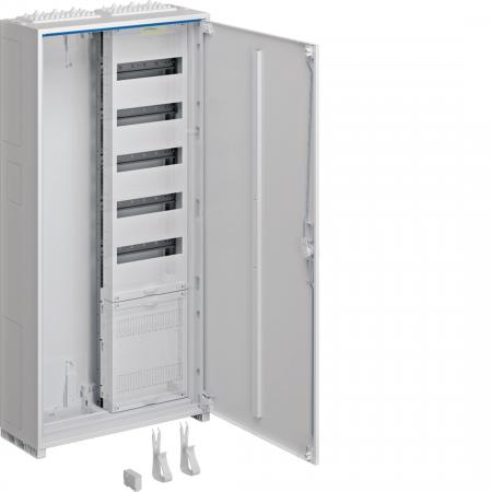 Hager Systemschrank, univers Z, 1100x550x205mm, SKII, IP44, VF 5-reihig, APZ, 2-