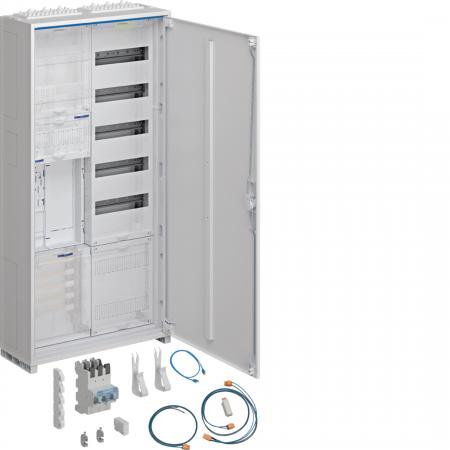 Hager Komplettschr., univ.Z 1ZP BKE-I OKK VT5, APZ, SLS 40A, ESA, 1100x550x205mm