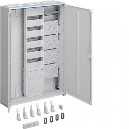 Hager Systemschrank Multimedia, univers Z, 1100x800x205 mm, SKII, IP44, VF-5rh/A