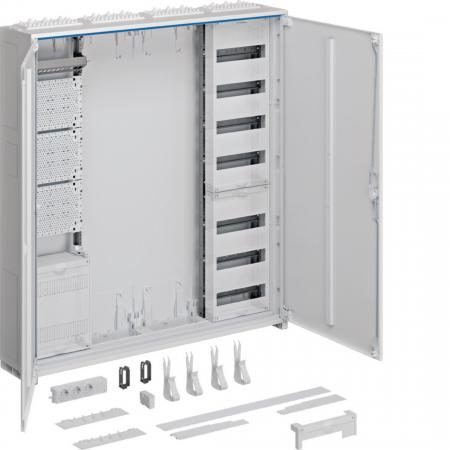 Hager Systemschrank Multimedia, univers Z, 1100x1050x205 mm, SKII, IP44, VF-7rh/