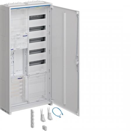 Hager Komplettschrank, univers Z, 1 ZP, BKE-I, APZ, VT5, H=1100mm, 2-feldig, ESA