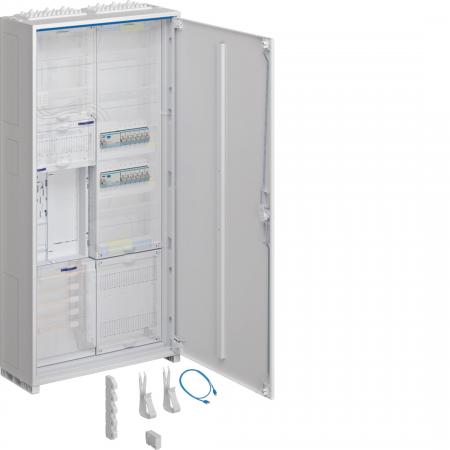 Hager Komplettschrank, univers Z, 1 ZP, BKE-I, APZ, VT5, H=1100mm, 2-feldig, ESA