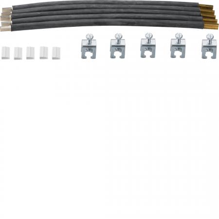 Hager Anschlusssatz,univ.Z,5-p.,f. SaS 12x5mm