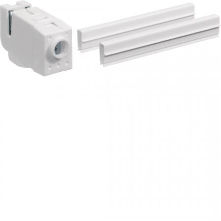 Hager Nachrüstset m. SaS-Klemme isoliert, für PE-schiene 12x5 mm