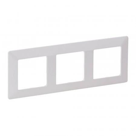 Legrand 754003 Valena Life 3-fach Rahmen Ultraweiß Abdeckrahmen
