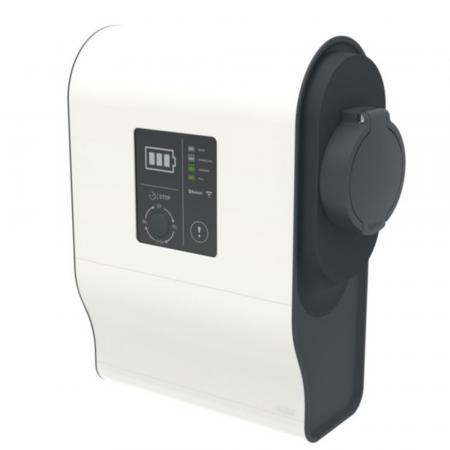 LEGRAND 059007 Wallbox Green’Up Premium 22 kW 32 A 3-phasig RFID Typ 2 IP44