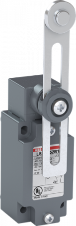 ABB LS43M52B11 Standard-Positionsschalter Metall-Gehäuse IP66 Verstellb. Edelstahl-Rollenschwenkhebel