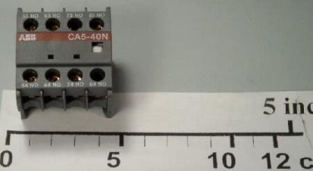 ABB CA5-40N Hilfskontaktblock, 4-polig, 4S, frontseitige Montage