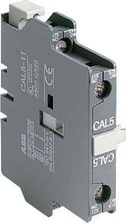 ABB CAL5-11 Hilfskontaktblock, 2-polig, 1S+1Ö, seitliche Montage, (VE=100)