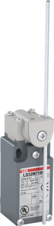 ABB LS32M71B11 Standard-Positionsschalter Metall-Gehäuse IP66 Edelstahl-Stabdrehhebel, verstellb. D=3