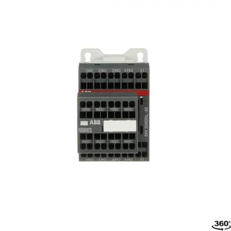 ABB NS80ES-20 Hilfsschütz, 24V 50/60Hz, 8S, Federzuganschluss