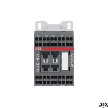 ABB AS12-30-10S-26 Schütz, 5,5 kW, 230 V 50/60 Hz, Federzuganschluss