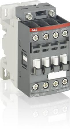 ABB NFB40ERT-14 Hilfsschütz, 250-500 V 50/60 Hz / DC, 4S, Ringkabelschuhanschluss mit Bahnzulassung
