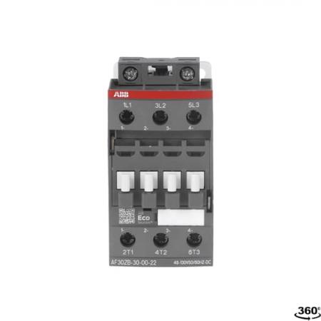ABB AF30ZB-30-00-22 Schütz, 15 kW, 48-130 V 50/60 Hz / DC, mit Bahnzulassung, Low Power Consumption