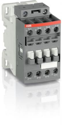 ABB AF09ZB-40-00-21 Schütz, 4-polig, 24-60 V 50/60 Hz / 20-60 V DC, mit Bahnzulassung
