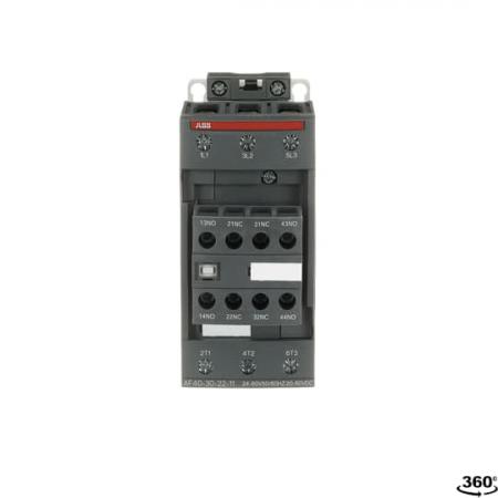 ABB AF40-30-22-11 Schütz, 18,5 kW, 24-60 V 50/60 Hz / 20-60 V DC