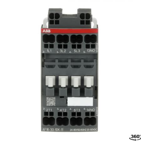ABB AF16-30-10K-11 Schütz, 7,5 kW, 24-60 V 50/60 Hz / 20-60 V DC, Push-In Anschlussklemmen
