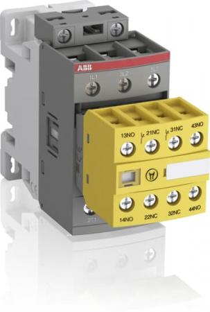 ABB AFS26-30-22-13 SafetySchütz, 11 kW, 100-250 V 50/60 Hz / DC, 3-polig, 2S-SÖ