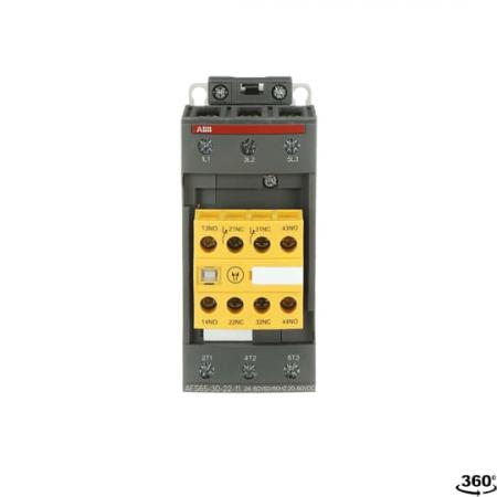 ABB AFS65-30-22-11 SafetySchütz, 30 kW, 24-60 V 50/60 Hz, 20-60 V DC, 3-polig, 2S-SÖ