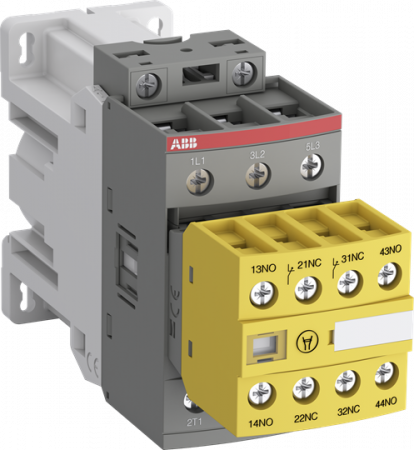 ABB AFS26Z-30-22-30 SafetySchütz, 11 kW, 24 V DC, 3-polig, 2S+2Ö, Low Power Consumption