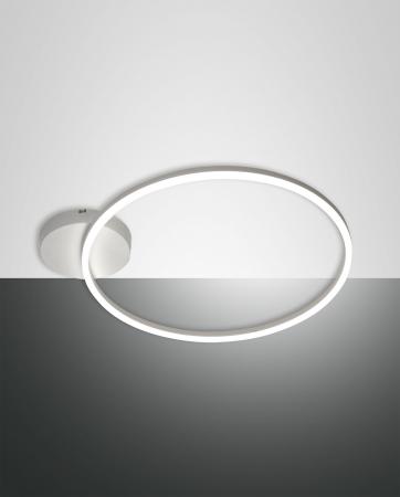 FABAS LUCE FAB-3508-61-102-01 Giotto LED Deckenleuchte Ø60cm 36W Warmweiß Weiß dimmbar Smartluce