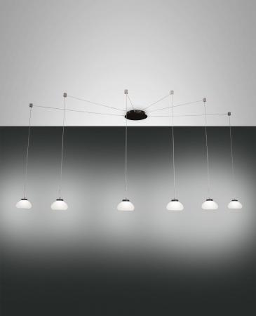 FABAS LUCE FAB-3547-46-102-01 Arabella LED Pendelleuchte 6-flammig 48W 3000K Weiß Smartluce