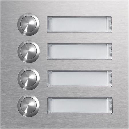 Hager Rund-Taster 4 WE LED-Schild modular