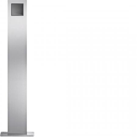 Hager modular Standsäulen 1/1 Edelstahl matt