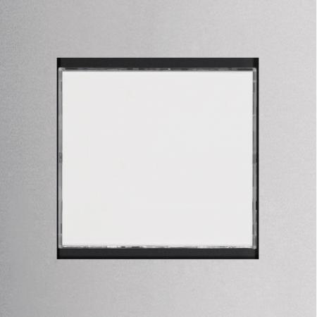 Hager LED-Info ular 76x76, EB Edelst. ular
