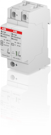 ABB OVR T2 N1 40-350 P QS SPD Typ 2 für 230/400V TT-1Phasig N+1P, Imax 40kA, In 20kA, Up 1, 5kV