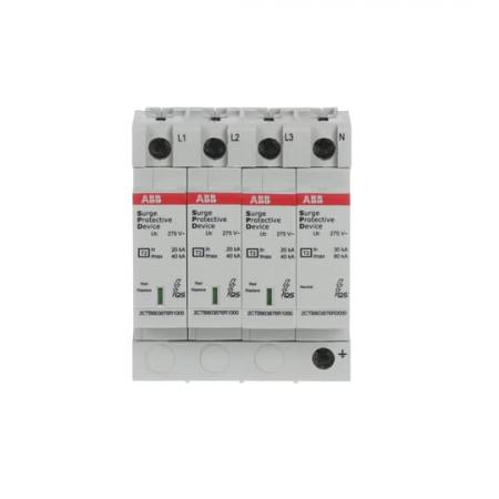 ABB OVR T2 3N 40-275 P QS SPD Typ 2 für 230/400V 3-Ph. TT/TN-S 3P+N, Imax 40kA, In 20kA, Up 1, 25kV