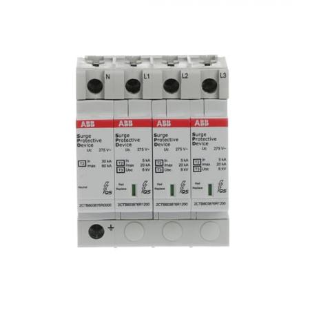 ABB OVR T2-T3 N3 20-275 P QS SPD Typ 2 für 230/400V TT-3Ph. + TN-S N+3P, Imax 20kA, In 5kA, Up 0, 9kV