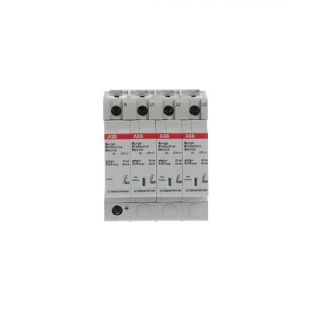 ABB OVR T2 N3 40-275 P QS SPD Typ 2 für 230/400V TT-3Ph. + TN-S N+3P, Imax 40kA, In 20kA, Up 1, 25kV