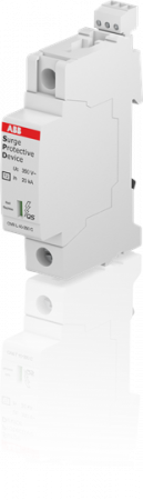 ABB OVR T2 40-350 P TS QS SPD Typ 2 für 230/400V 1P, Imax 40kA, In 20kA, Up 1, 5kV, TS Telesignal