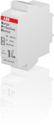 ABB OVR T2-T3 20-440 C QS Ersatzmodul für OVR Typ 2 Imax 20kA, In 5kA, Uc 440V