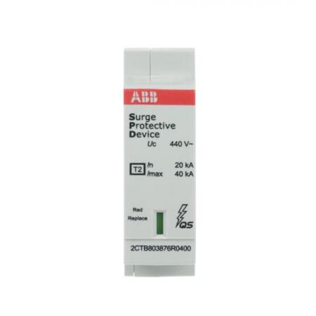 ABB OVR T2 40-440 C QS Ersatzmodul für OVR Typ 2 Imax 40kA, In 20kA, Uc 440V