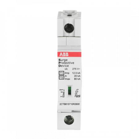 ABB OVR T1-T2 12.5-275s P QS Kombi-Ableiter T1-T2 12.5kA/Pol, 1-polig Uc 275 V, Up 1, 3 kV,