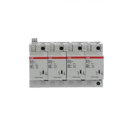 ABB OVR T1-T2 4L 12.5-440s P TS QS Kombi-Ableiter T1-T2 12.5kA/Pol, TNS 4+0, Uc 440V, Up 1, 6 kV, TS