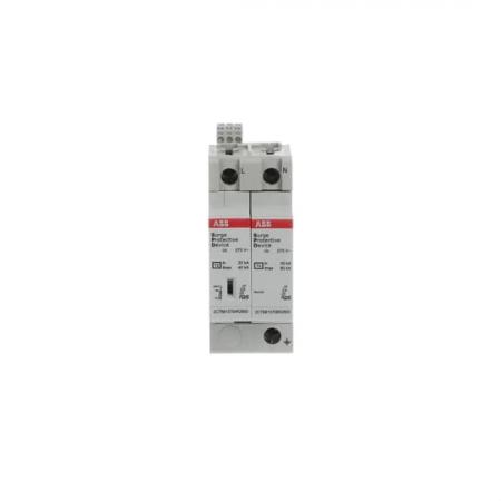 ABB OVR T2 1N 40-275s P TS QS SPD T2 mit Reserve-Varistor 230/400 V TT/TNS 1P 1P+N, Imax 40kA, In 20kA, Up 1, 5kV, TS