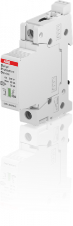 ABB OVR T2 80-275s P TS QS SPD T2 mit Reserve-Varistor 230/400 V 1-polig Imax 80kA, In 30kA, Up 1, 8kV, Telesignal