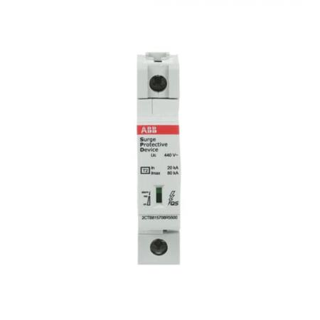 ABB OVR T2 80-440s P QS SPD T2 mit Reserve-Varistor 400/690 V 1-polig Imax 80kA, In 30kA, Up 2, 4kV