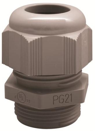 ABB F7002909 SIB-TEC Kabelverschraubung PG29, Dunkelgrau, PA6, Ø14-25mm
