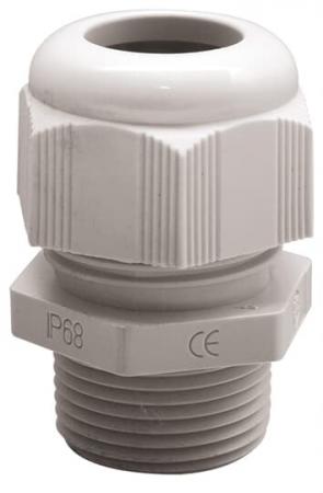 ABB F7022000 SIB-TEC Kabelverschraubung M20, Hellgrau, PA6, Ø8-14mm