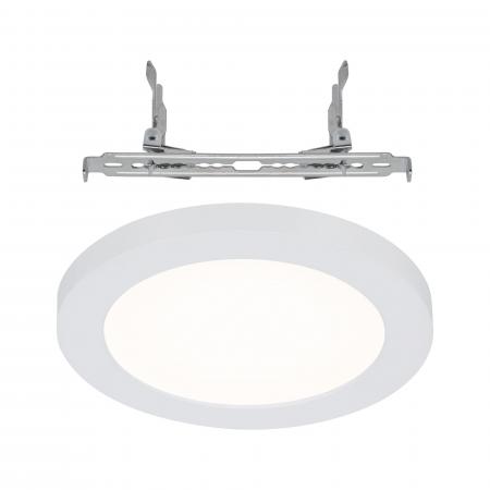 Paulmann 3726 Einbauleuchte Cover-it Panel rund LED 12W/1400lm 160mm 3000K Weiß