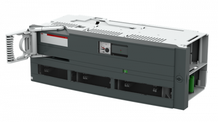 ABB XRG3-185/10-DC-EFM-500 Sicherungslasttrennschalter 2-polig mit Sicherungs-Überwachung NH3 Phasenabstand 185 mm 2 fach Unterbr. für Al/Cu Anschluss geeignet