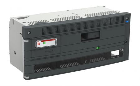 ABB XRG3-50/5-4P-MOT-EFM Sicherungslasttrennschalter 4-polig mit Motor und Si-Überwachung NH3 Phasenabstand 50 mm 2 fach Unterbr. für Al/Cu Anschluss geeignet