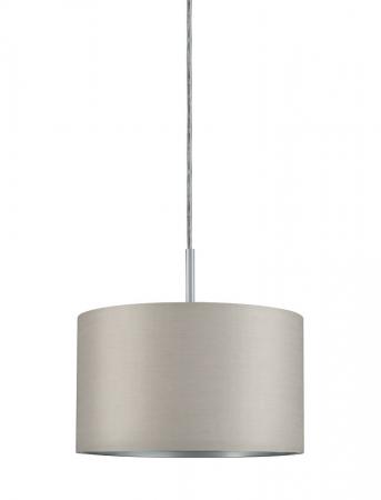 Aktion: Nur noch angezeigter Bestand verfügbar - Paulmann 60352 DecoSystems Schirm Tessa max 50W Hellgrau Stoff