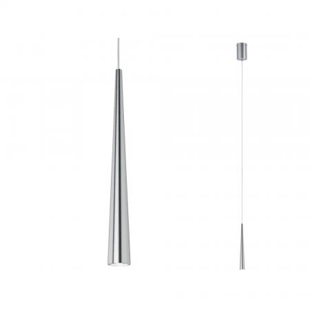 Elegante schlanke Gutta Pendelleuchte Aluminium Paulmann 70929